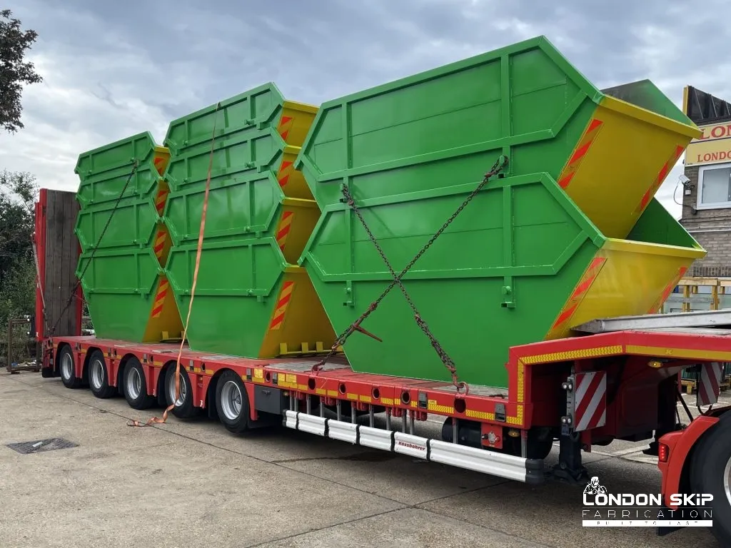 skips on truck